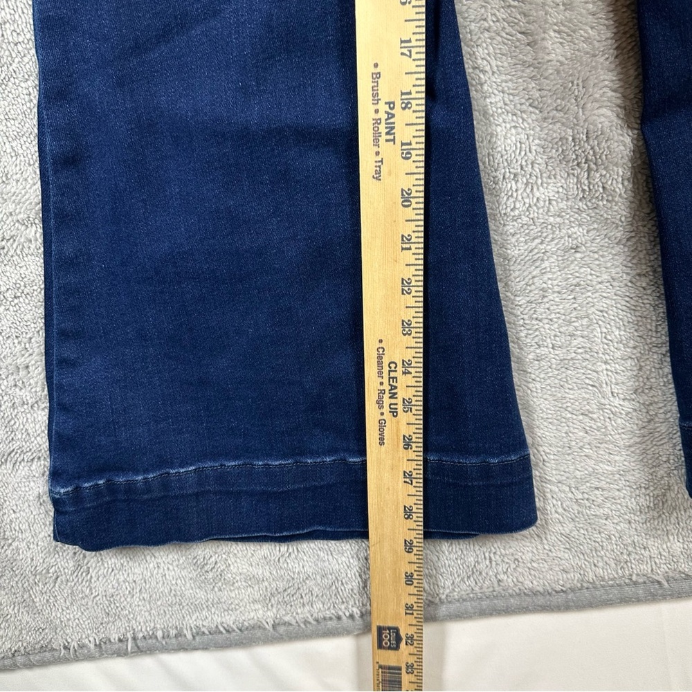 Maeve Anthropologie High Rise Flare Bell Bottom Jeans Size 25P - Picture 9 of 10